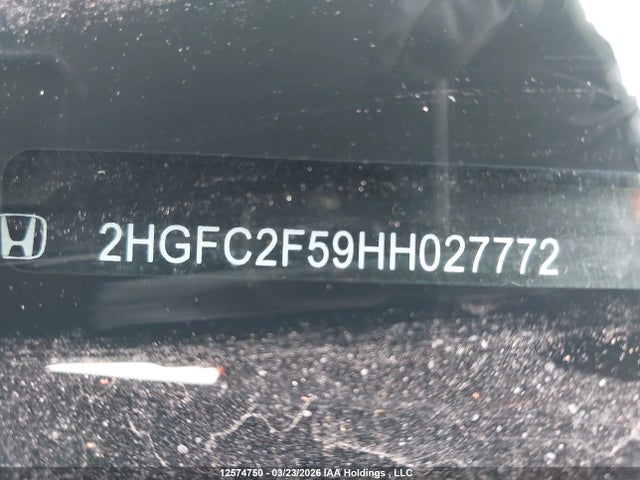 Продажа на аукционе авто 2017 Honda Civic Lx, vin: 2HGFC2F59HH027772, номер лота: 12574750