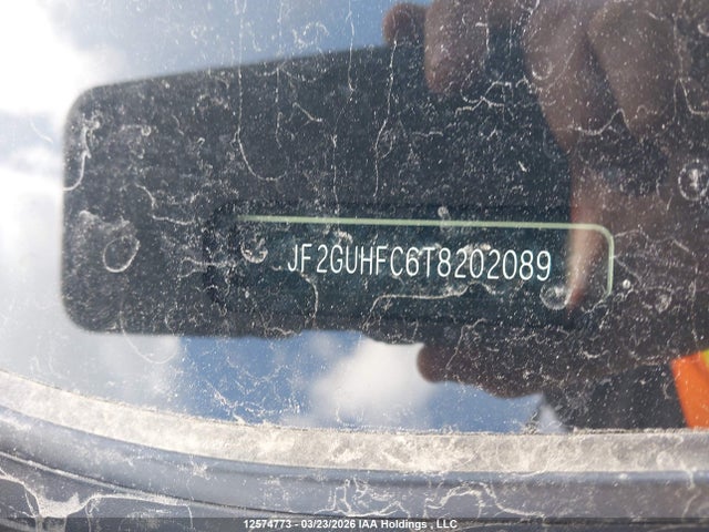 JF2GUHFC6T8202089 Subaru Crosstrek Onyx