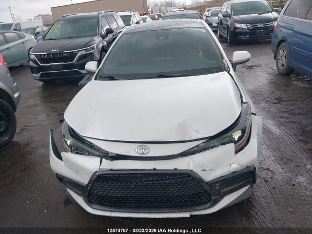 12574787 :رقم المزاد ، 5YFB4MBE3NP100510 vin ، 2022 Toyota Corolla Xse مزاد بيع