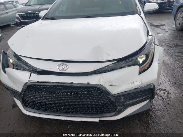 12574787 :رقم المزاد ، 5YFB4MBE3NP100510 vin ، 2022 Toyota Corolla Xse مزاد بيع