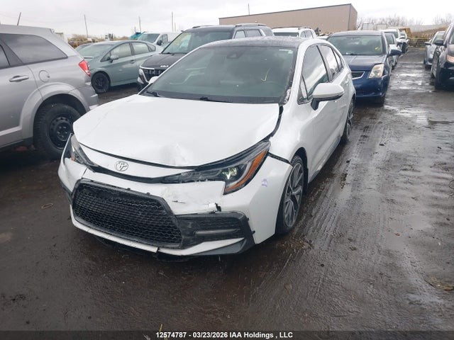 12574787 :رقم المزاد ، 5YFB4MBE3NP100510 vin ، 2022 Toyota Corolla Xse مزاد بيع