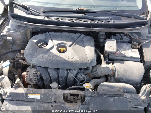 12574798 :رقم المزاد ، 5NPDH4AE0BH030147 vin ، 2011 Hyundai Elantra Gls/limited مزاد بيع