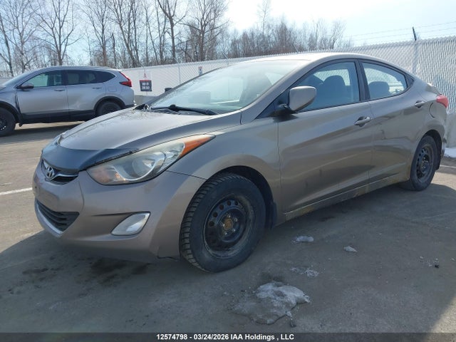 12574798 :رقم المزاد ، 5NPDH4AE0BH030147 vin ، 2011 Hyundai Elantra Gls/limited مزاد بيع