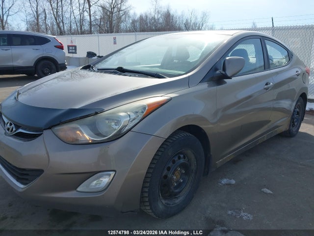 12574798 :رقم المزاد ، 5NPDH4AE0BH030147 vin ، 2011 Hyundai Elantra Gls/limited مزاد بيع