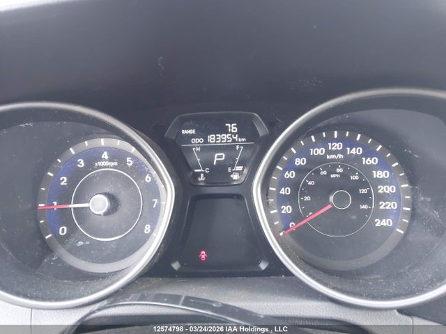 12574798 :رقم المزاد ، 5NPDH4AE0BH030147 vin ، 2011 Hyundai Elantra Gls/limited مزاد بيع