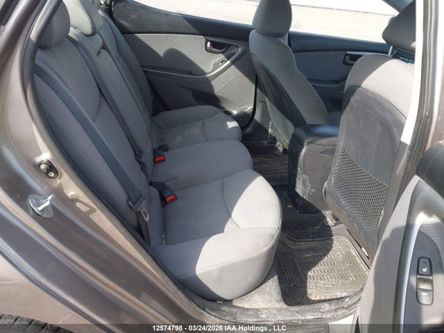 12574798 :رقم المزاد ، 5NPDH4AE0BH030147 vin ، 2011 Hyundai Elantra Gls/limited مزاد بيع