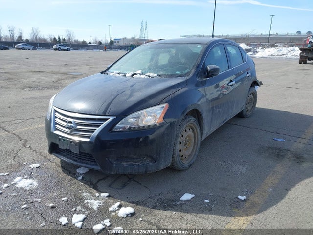 2015 Nissan Sentra 1.8 S/1.8 Sl/1.8 Sr/1.8 Sv მანქანა იყიდება აუქციონზე, vin: 3N1AB7AP0FL666938, აუქციონის ნომერი: 12574800