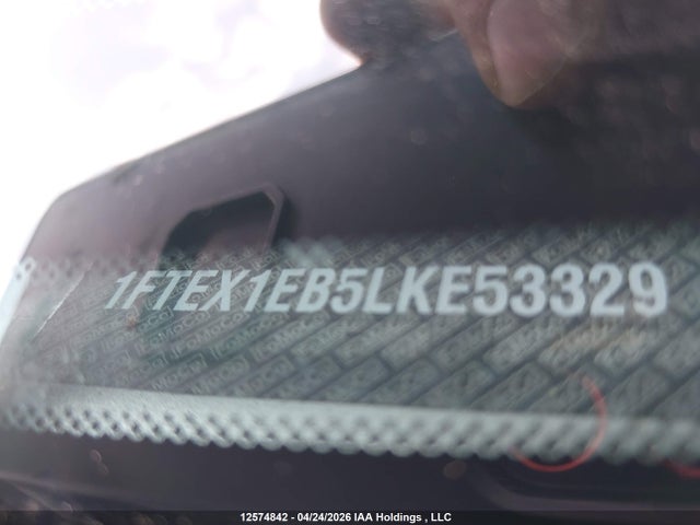 12574842 :رقم المزاد ، 1FTEX1EB5LKE53329 vin ، 2020 Ford F-150 Xlt مزاد بيع