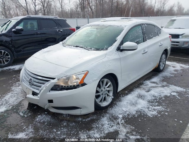 2014 Nissan Sentra S/sv/sr/sl მანქანა იყიდება აუქციონზე, vin: 3N1AB7AP7EL644627, აუქციონის ნომერი: 12574850