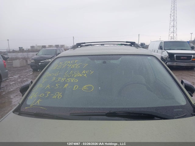 Aukcja sprzedaży 2006 Subaru Legacy Outback, vin: 4S4BP61C767338880, numer aukcji: 12574867