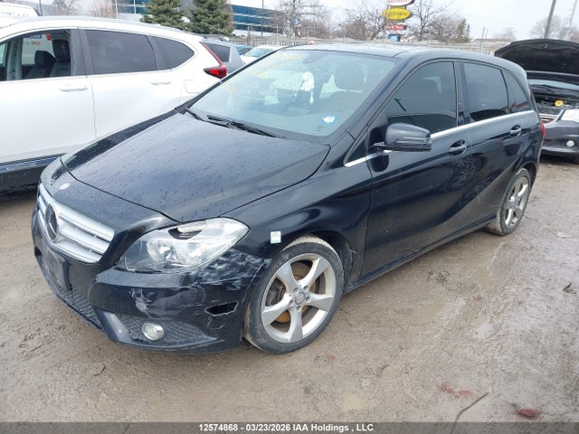 12574868 :رقم المزاد ، WDDMH4EB5DJ166869 vin ، 2013 Mercedes-benz B250 مزاد بيع