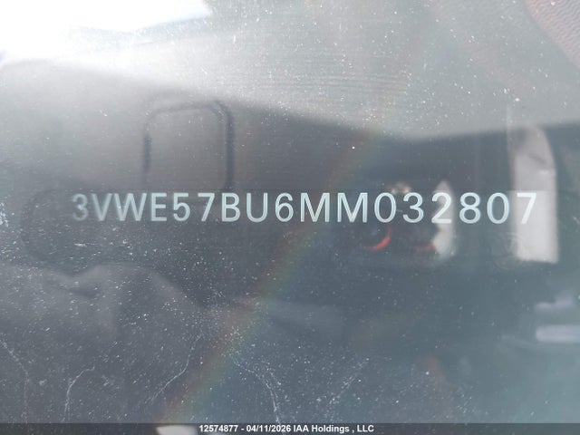 Продаж на аукціоні авто 2021 Volkswagen Jetta, vin: 3VWE57BU6MM032807, номер лоту: 12574877
