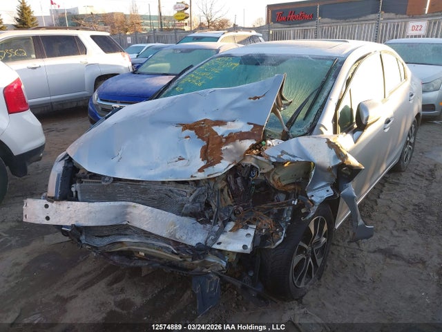 Honda Civic Lx 2014 2HGFB2F58EH008936 Image 2