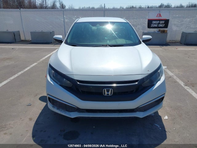 2020 Honda Civic Lx მანქანა იყიდება აუქციონზე, vin: 2HGFC2E50LH027587, აუქციონის ნომერი: 12574903