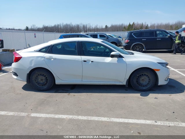 2020 Honda Civic Lx მანქანა იყიდება აუქციონზე, vin: 2HGFC2E50LH027587, აუქციონის ნომერი: 12574903