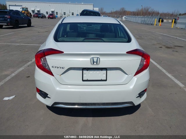 2020 Honda Civic Lx მანქანა იყიდება აუქციონზე, vin: 2HGFC2E50LH027587, აუქციონის ნომერი: 12574903