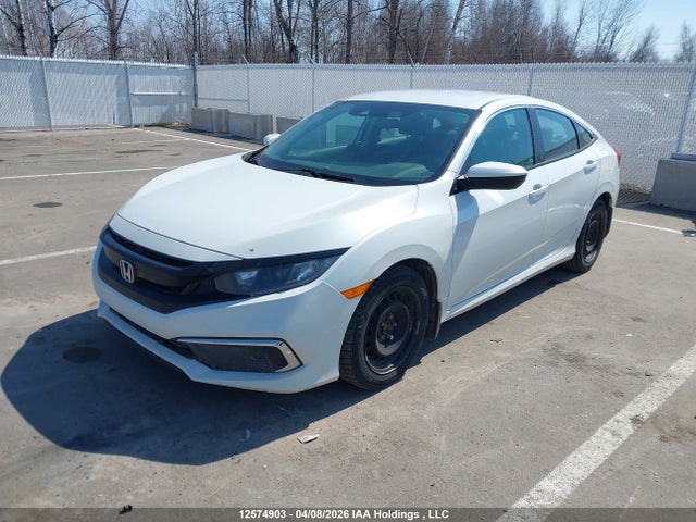 2020 Honda Civic Lx მანქანა იყიდება აუქციონზე, vin: 2HGFC2E50LH027587, აუქციონის ნომერი: 12574903