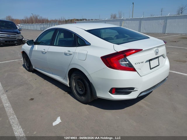 2020 Honda Civic Lx მანქანა იყიდება აუქციონზე, vin: 2HGFC2E50LH027587, აუქციონის ნომერი: 12574903