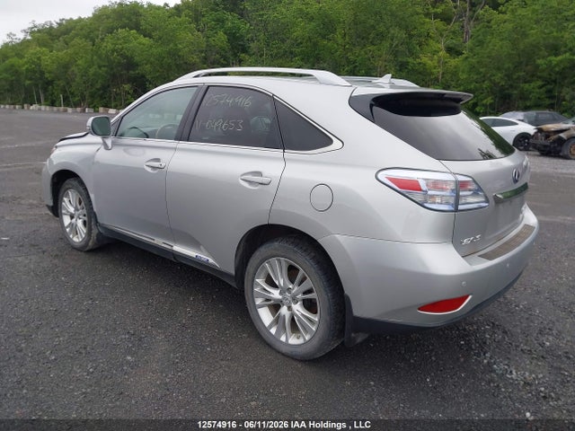 12574916 :رقم المزاد ، JTJBC1BA0C2049653 vin ، 2012 Lexus Rx 450 مزاد بيع
