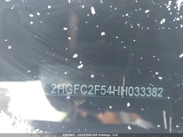 Aukcja sprzedaży 2017 Honda Civic Lx, vin: 2HGFC2F54HH033382, numer aukcji: 12574937