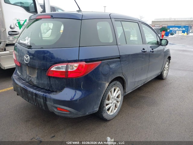 12574955 :رقم المزاد ، JM1CW2CL3C0129111 vin ، 2012 Mazda 5 مزاد بيع