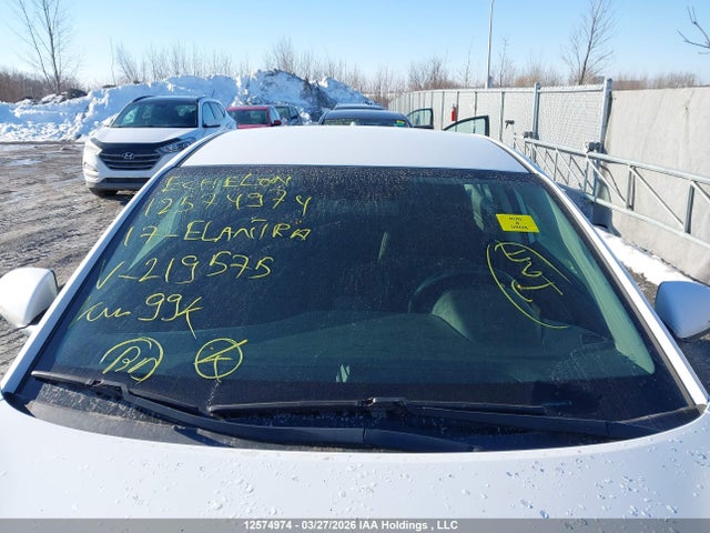 KMHD84LF2HU219575 Hyundai Elantra Se/value/limited