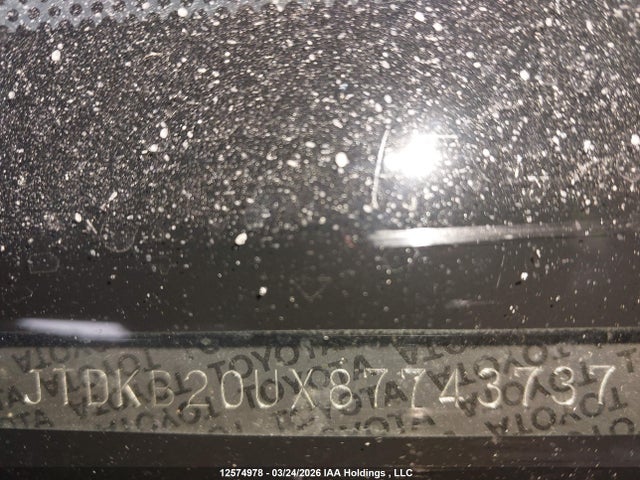 Продаж на аукціоні авто 2008 Toyota Prius, vin: JTDKB20UX87743737, номер лоту: 12574978