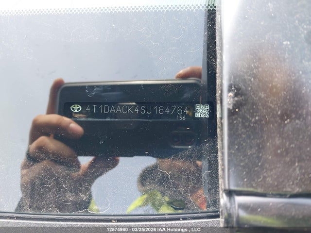 2025 Toyota Camry მანქანა იყიდება აუქციონზე, vin: 4T1DAACK4SU164764, აუქციონის ნომერი: 12574980
