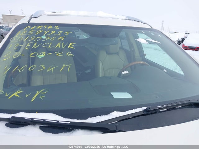 Продажа на аукционе авто 2012 Buick Enclave, vin: 5GAKVDED6CJ190965, номер лота: 12574994