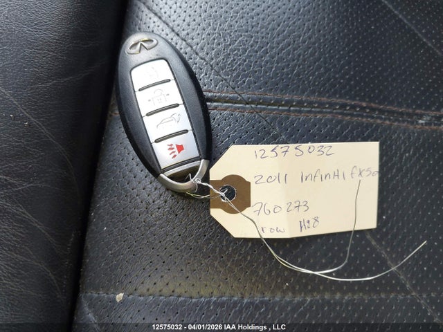 Продаж на аукціоні авто 2011 Infiniti Fx50, vin: JN8BS1MW9BM760273, номер лоту: 12575032
