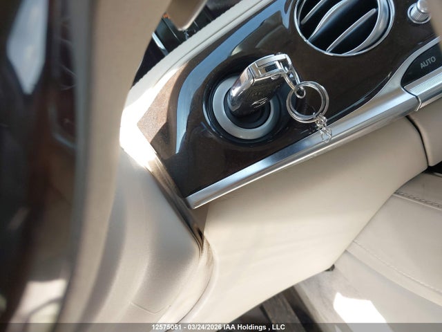 12575051 :رقم المزاد ، WDDUG8FB3EA025583 vin ، 2014 Mercedes-benz S 550 4matic مزاد بيع