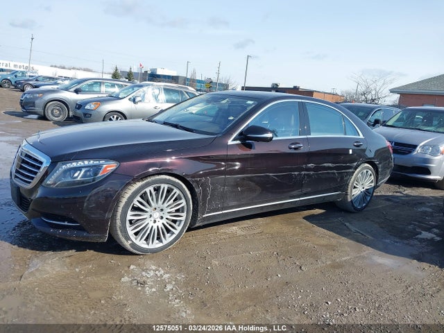 12575051 :رقم المزاد ، WDDUG8FB3EA025583 vin ، 2014 Mercedes-benz S 550 4matic مزاد بيع