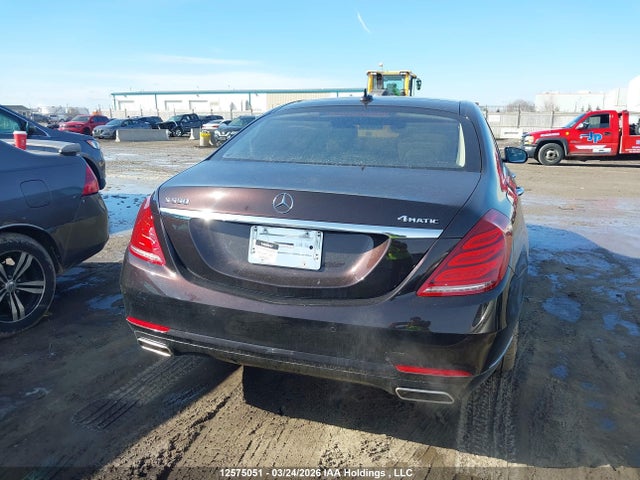 12575051 :رقم المزاد ، WDDUG8FB3EA025583 vin ، 2014 Mercedes-benz S 550 4matic مزاد بيع