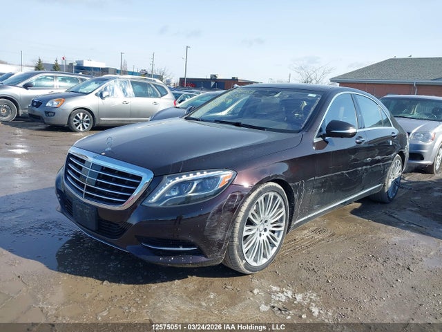 12575051 :رقم المزاد ، WDDUG8FB3EA025583 vin ، 2014 Mercedes-benz S 550 4matic مزاد بيع