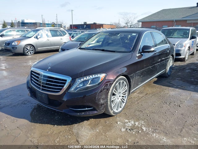12575051 :رقم المزاد ، WDDUG8FB3EA025583 vin ، 2014 Mercedes-benz S 550 4matic مزاد بيع