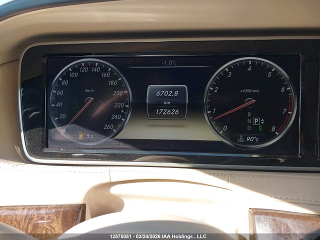 12575051 :رقم المزاد ، WDDUG8FB3EA025583 vin ، 2014 Mercedes-benz S 550 4matic مزاد بيع