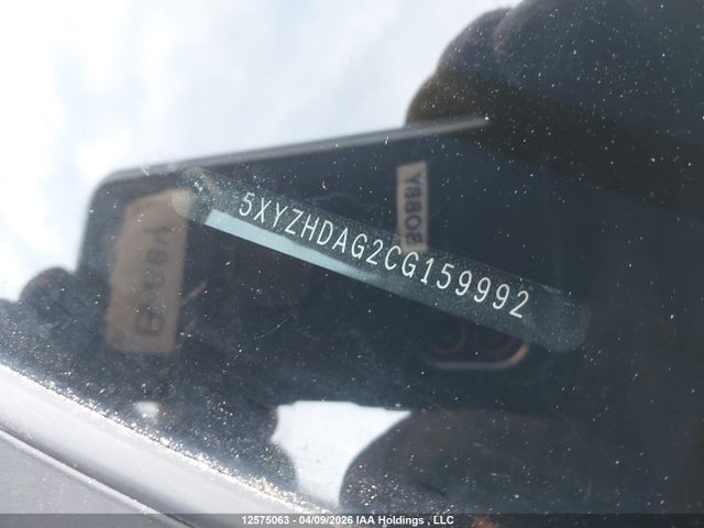 Продаж на аукціоні авто 2012 Hyundai Santa Fe Se, vin: 5XYZHDAG2CG159992, номер лоту: 12575063