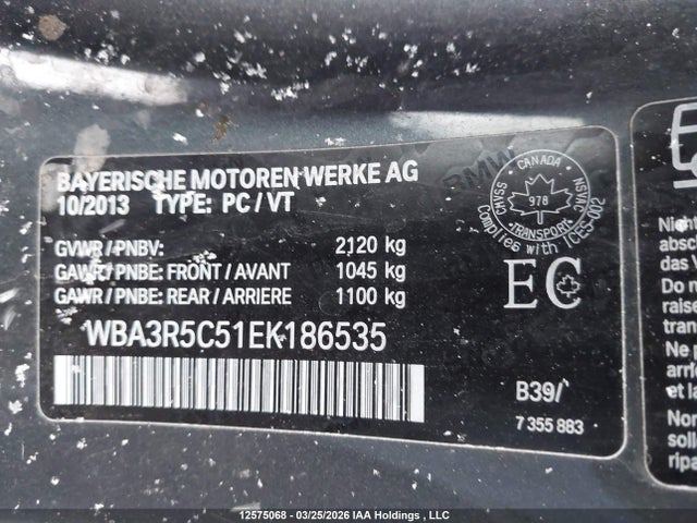 WBA3R5C51EK186535 BMW 435i Xdrive