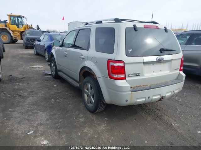 12575073 :رقم المزاد ، 1FMCU94188KA89031 vin ، 2008 Ford Escape Limited مزاد بيع