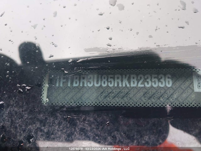 Продаж на аукціоні авто 2024 Ford Transit T-250, vin: 1FTBR3U85RKB23536, номер лоту: 12575079