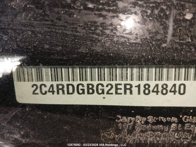 Aukcja sprzedaży 2014 Dodge Grand Caravan Se, vin: 2C4RDGBG2ER184840, numer aukcji: 12575092