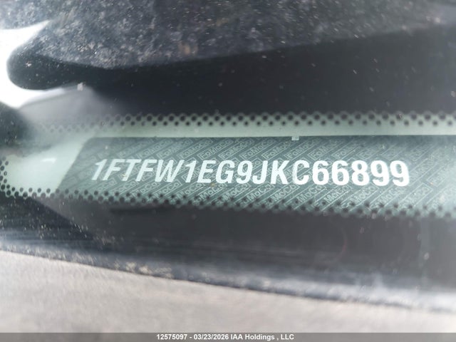 1FTFW1EG9JKC66899 Ford F150 Supercrew