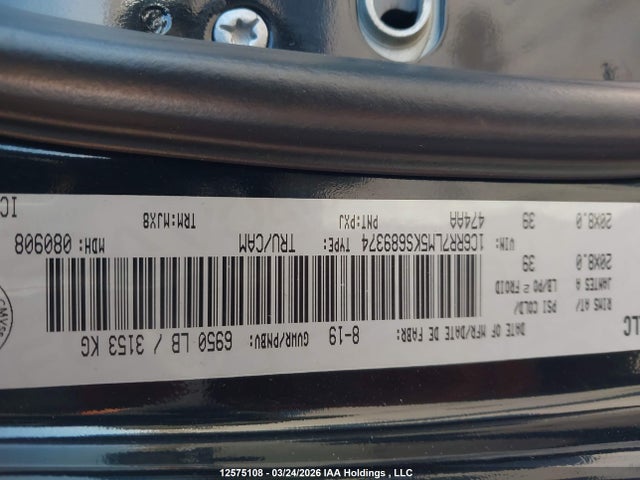 1C6RR7LM5KS689374 RAM 1500 Classic Slt