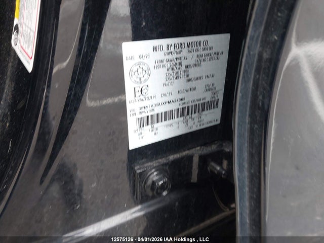 2023 Ford Mustang Mach-e Premium მანქანა იყიდება აუქციონზე, vin: 3FMTK3SUXPMA24365, აუქციონის ნომერი: 12575126