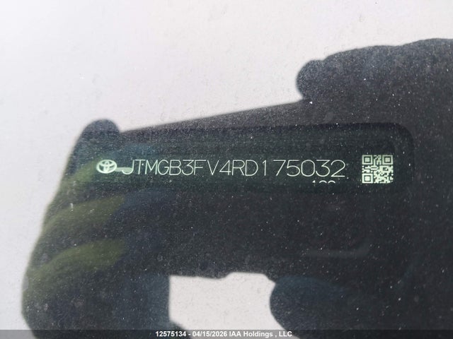 2024 Toyota Rav4 მანქანა იყიდება აუქციონზე, vin: JTMGB3FV4RD175032, აუქციონის ნომერი: 12575134