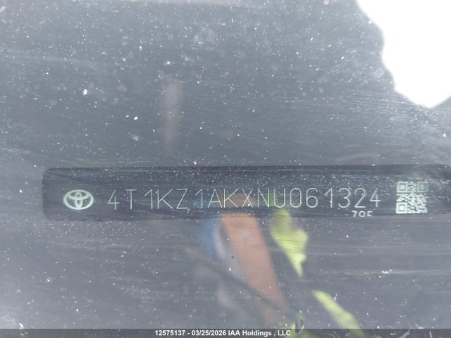 4T1KZ1AKXNU061324 Toyota Camry Xse V6