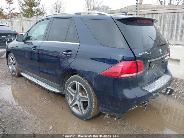 12575161 :رقم المزاد ، 4JGDA2EBXGA689582 vin ، 2016 Mercedes-benz Gle 350d 4matic مزاد بيع