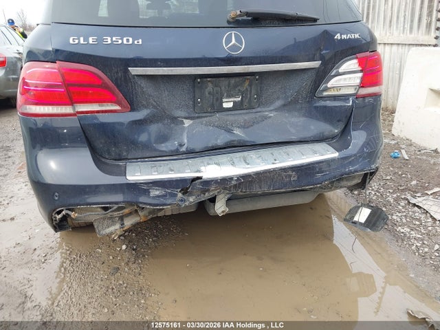12575161 :رقم المزاد ، 4JGDA2EBXGA689582 vin ، 2016 Mercedes-benz Gle 350d 4matic مزاد بيع