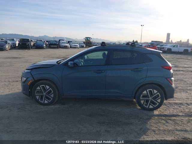 Aukcja sprzedaży 2022 Hyundai Kona Electric Ultimate, vin: KM8K33AG3NU156414, numer aukcji: 12575183