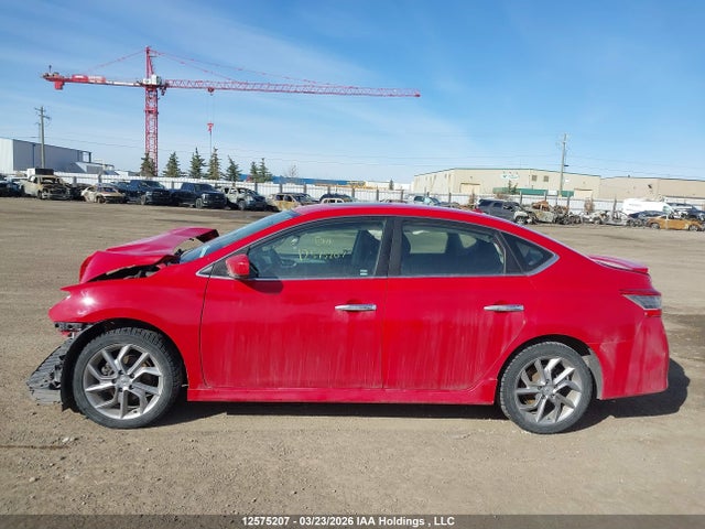 2015 Nissan Sentra 1.8 S/1.8 Sl/1.8 Sr/1.8 Sv მანქანა იყიდება აუქციონზე, vin: 3N1AB7AP0FL646771, აუქციონის ნომერი: 12575207
